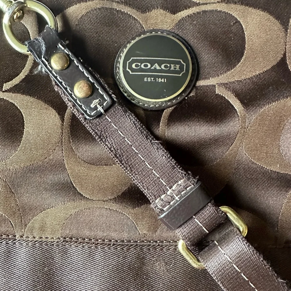 Coach Brown Signature C Crossbody Bag - No. H1175-F18038